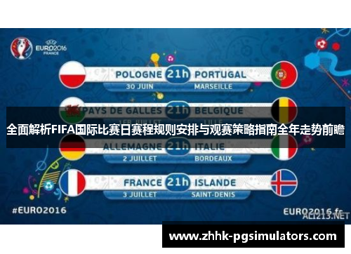 全面解析FIFA国际比赛日赛程规则安排与观赛策略指南全年走势前瞻