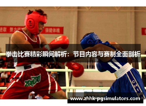 拳击比赛精彩瞬间解析：节目内容与赛制全面剖析